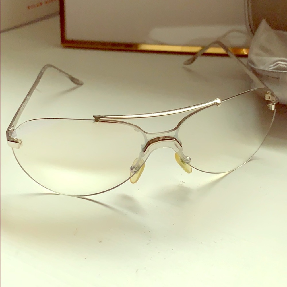 Dior sunglasses clear tint